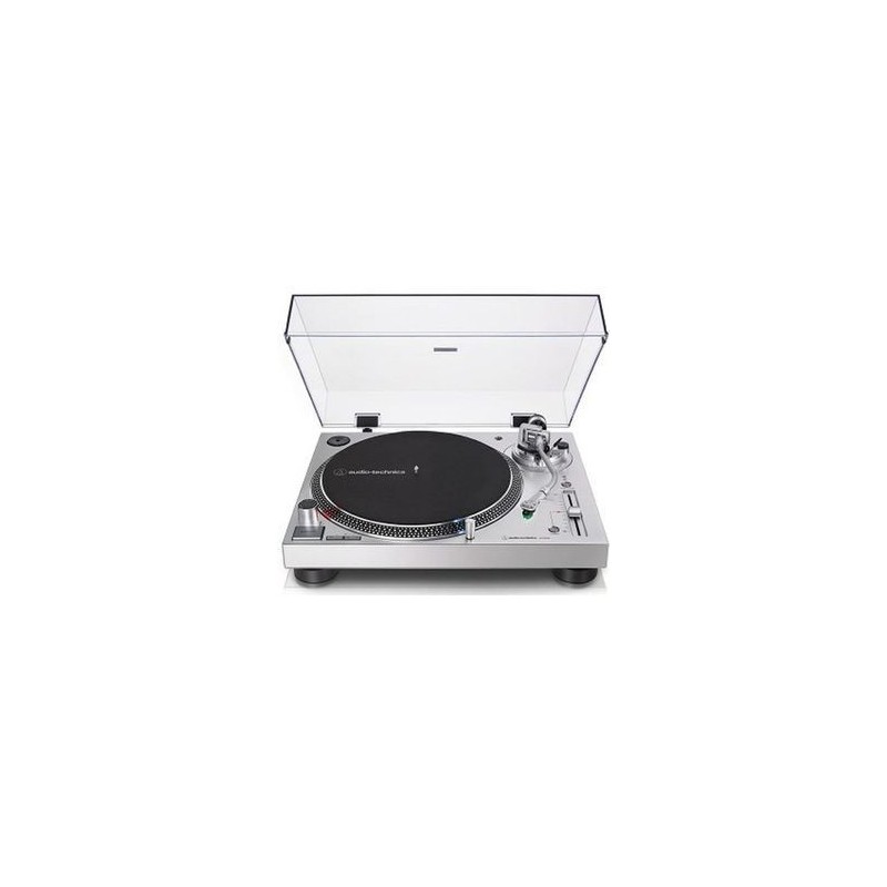 Audio-Technica AT-LP120XUSB Pladespiller Sølv